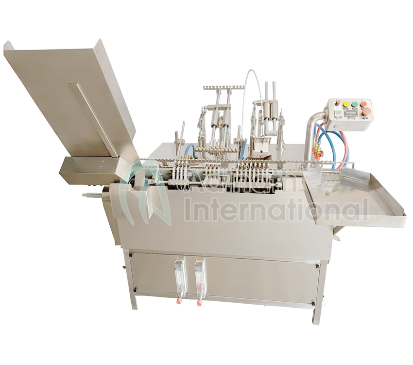 Four Head Ampoule Filling Machine