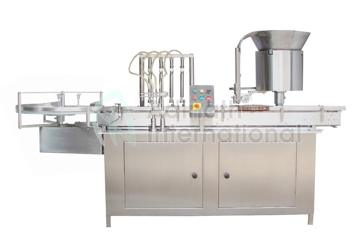 Vial Filling and Bunging Machine